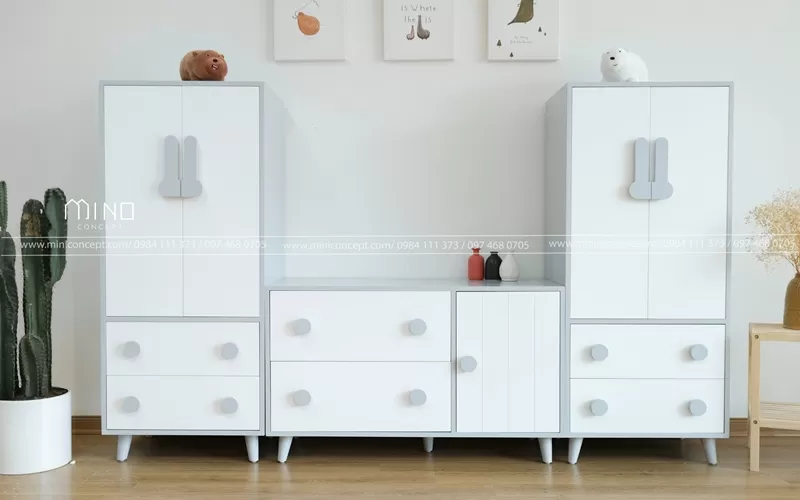 Tủ quần áo trẻ em 4NKT-TET